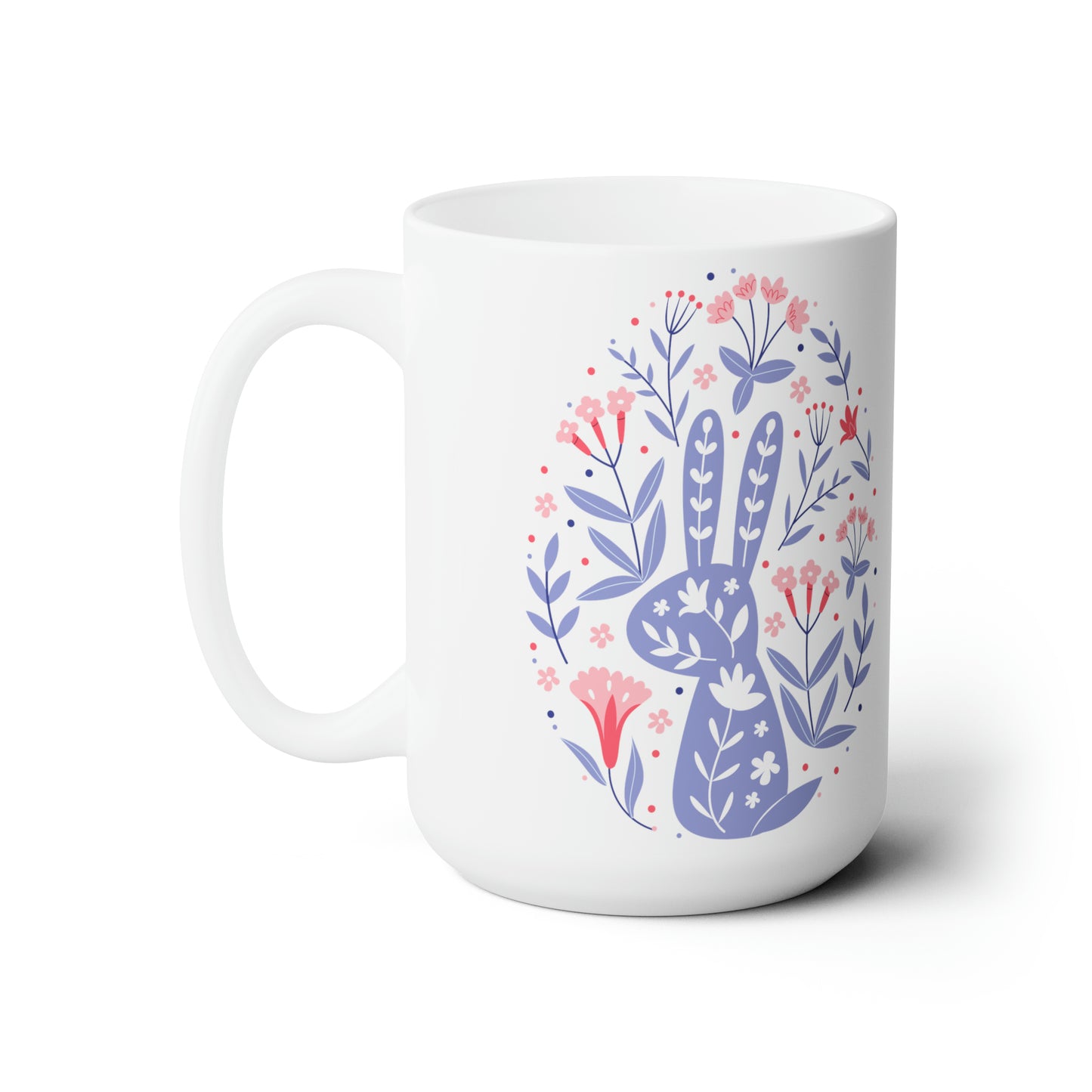 Easter Coffee Mug For Flowers Tea Cup For Bunny Mug Gift Idea