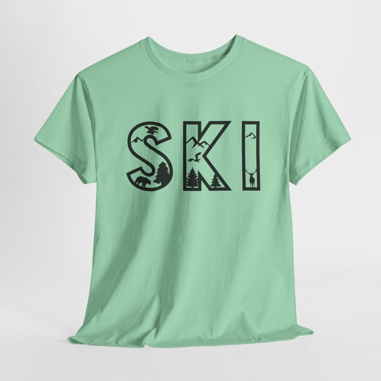 Ski T-Shirt For Winter Sports T Shirt For Apres Ski TShirt