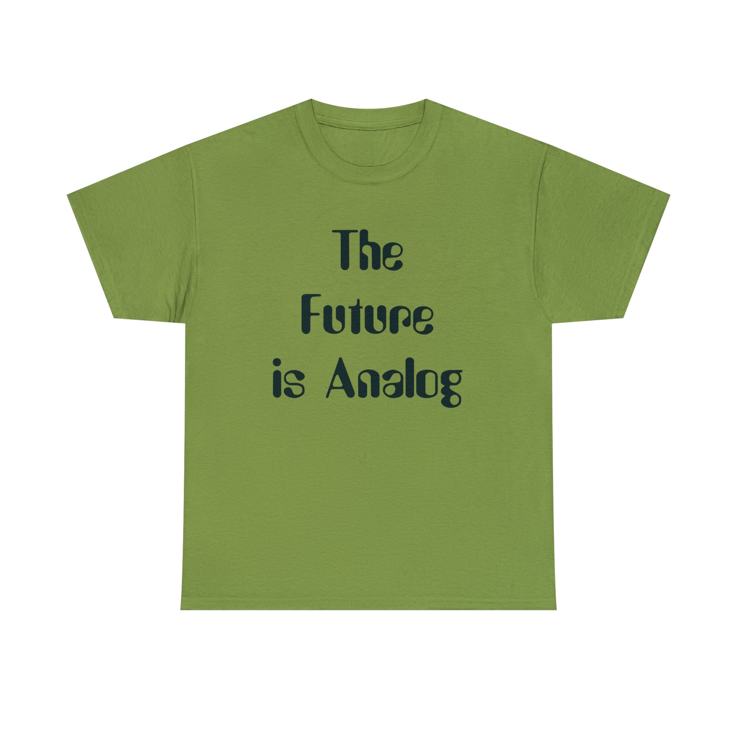 Analog T-Shirt For Future TShirt For Retro Vibes T Shirt For Analog Tech Shirt For Old School T-Shirt For Nerd Gift