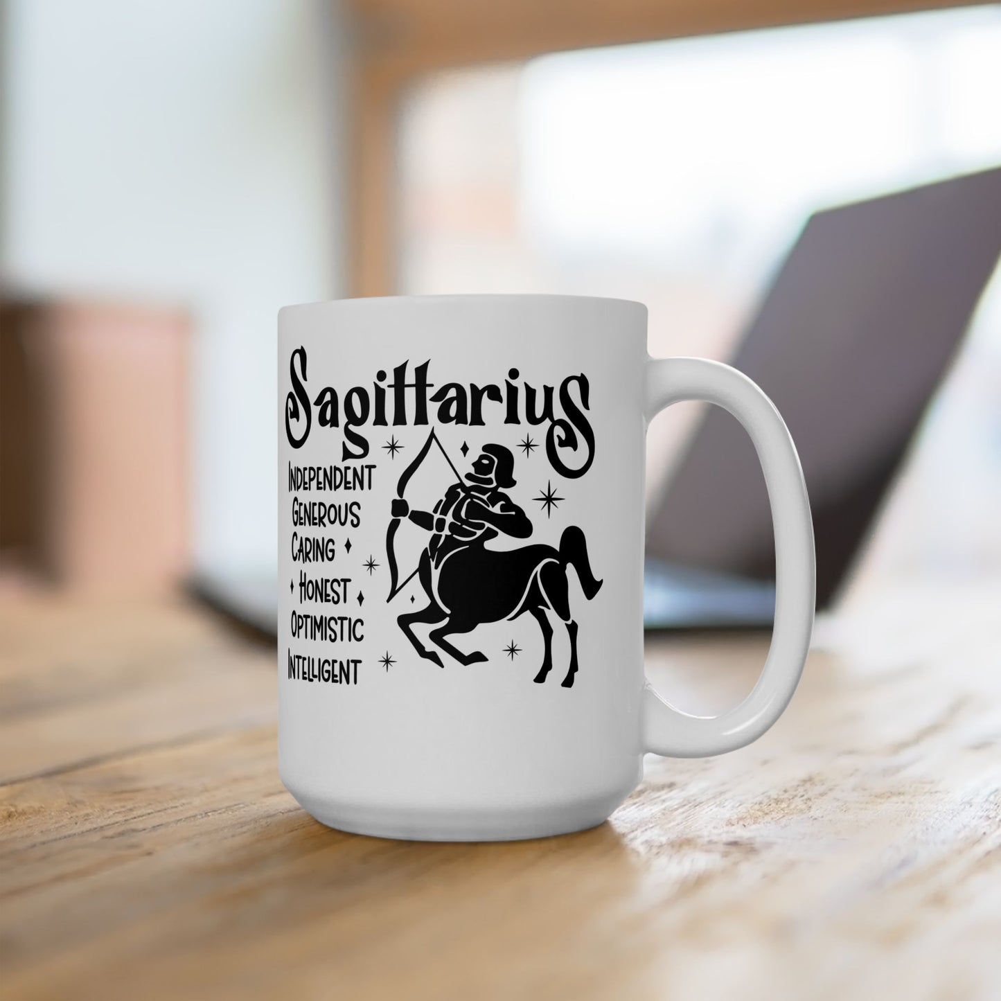 Sagittarius Ceramic Mug For Zodiac Coffee Cup For Astrology Birthday Gift Idea