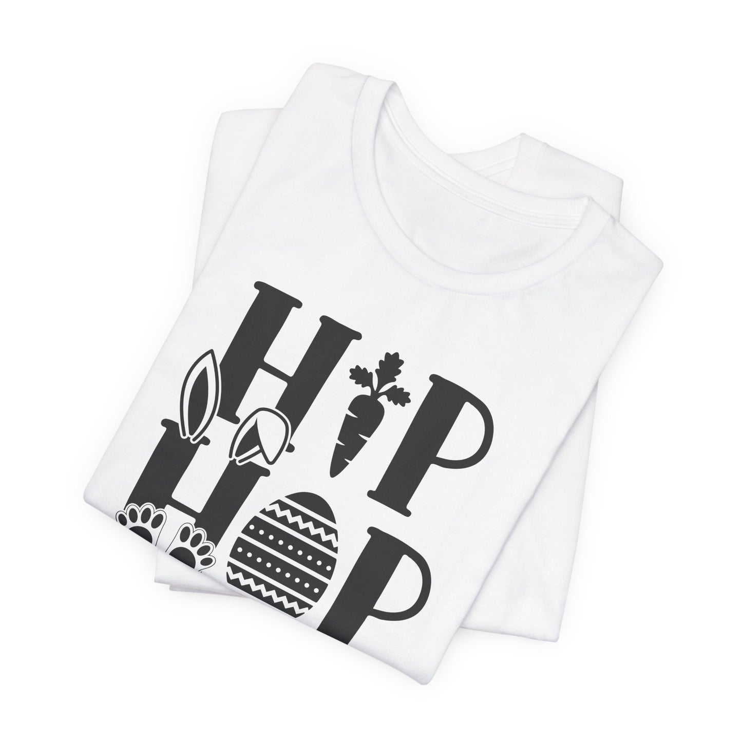 Hip Hop T-Shirt For Funny Easter T Shirt For Cute Bunny T Shirt