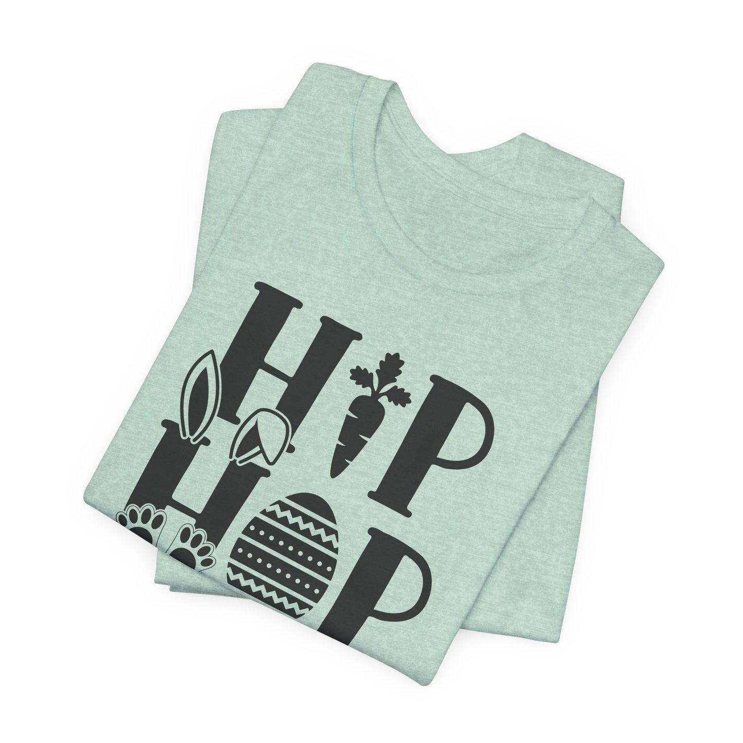 Hip Hop T-Shirt For Funny Easter T Shirt For Cute Bunny T Shirt