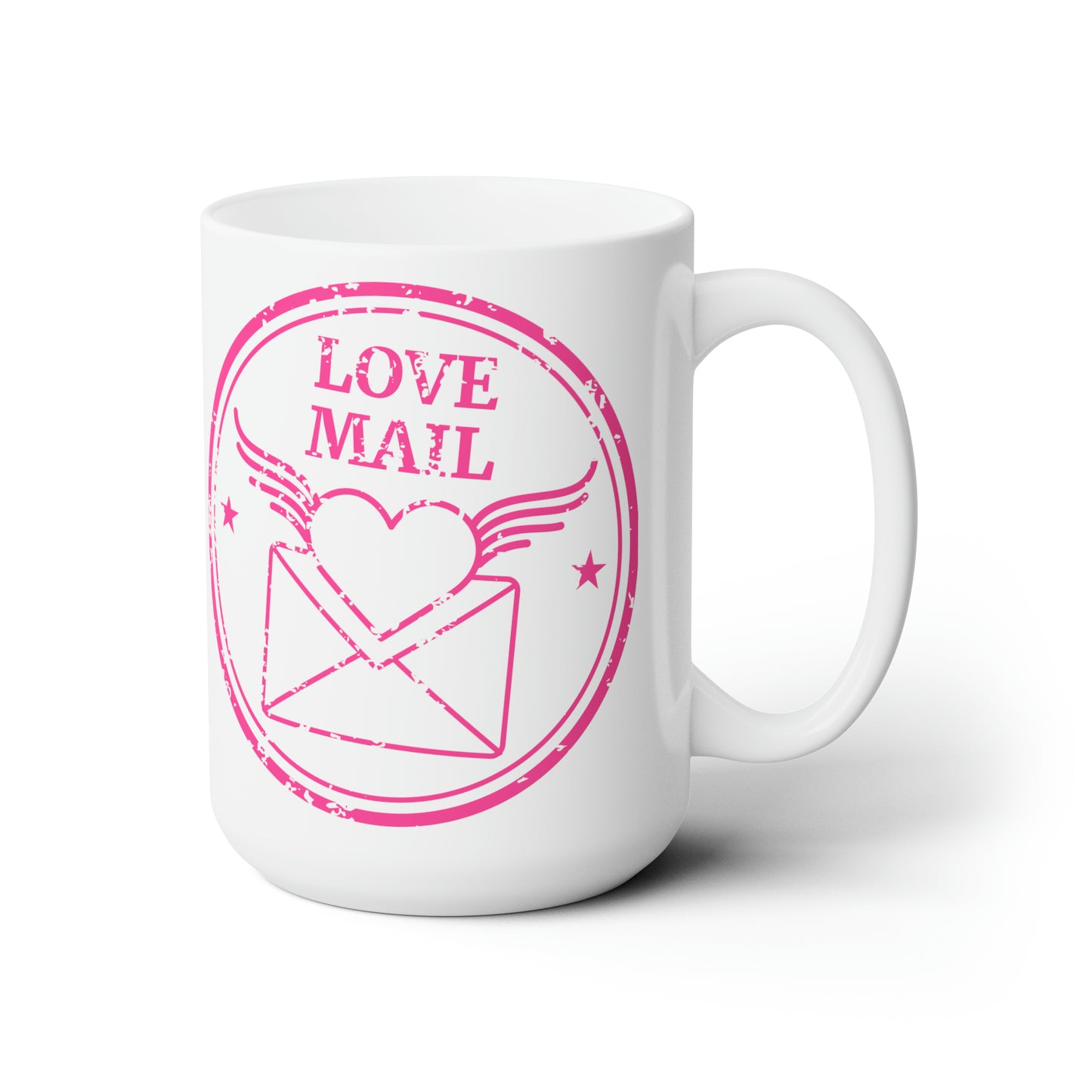 Love Mail Coffee Mug Valentine Hot Tea Cup Gift