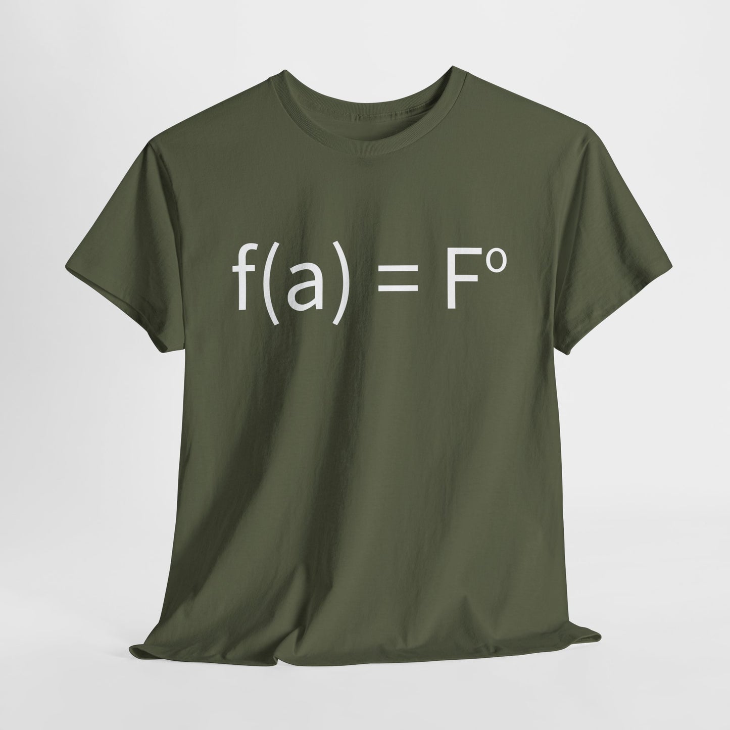 f(a) = fo FAFO Funny T-Shirt