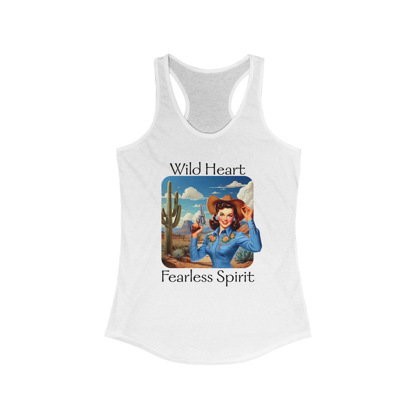 Wild Heart Fearless Spirit Cowgirl Tank Top