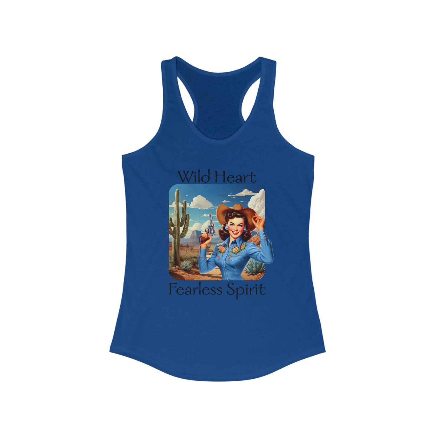 Wild Heart Fearless Spirit Cowgirl Tank Top