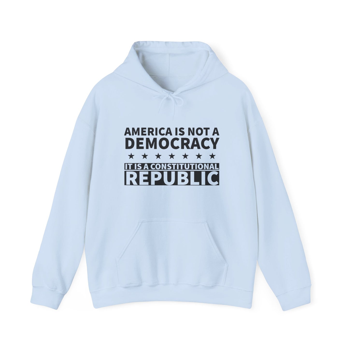 Constitutional Republic Hoodie For Conservative Sweatshirt For Patriotic America USA Freedom Shirt