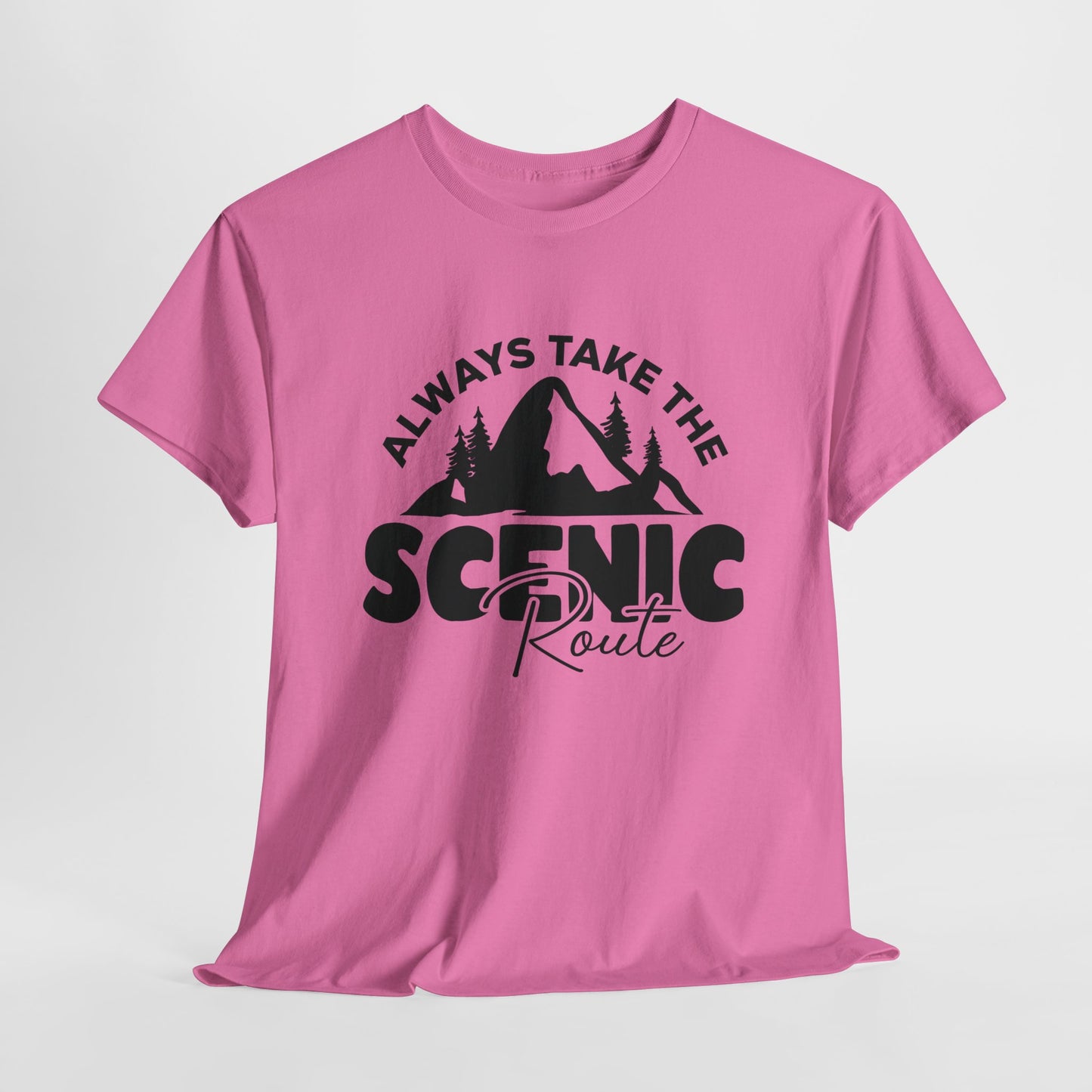 Scenic Route T-Shirt For Adventure TShirt For Great Outdoors T Shirt For Mountains Tee