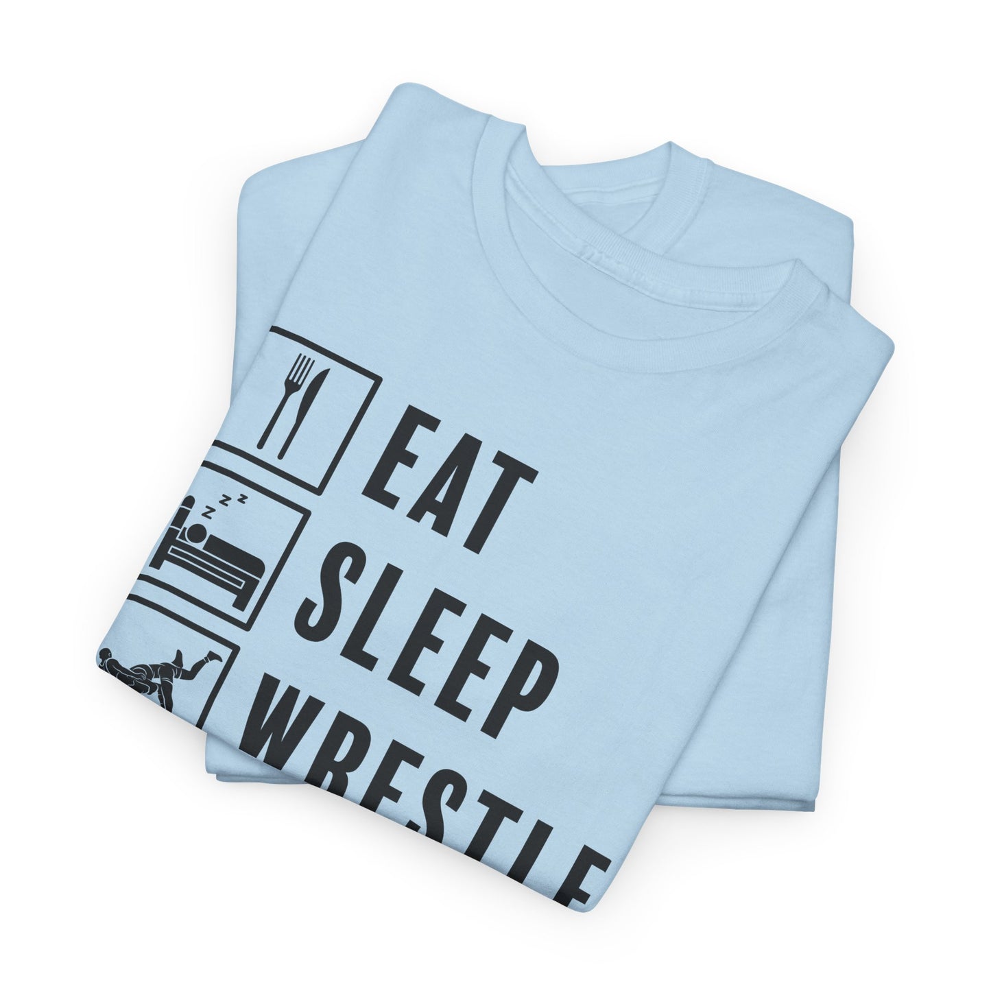 Wrestle Repeat T-Shirt For Takedown TShirt For Wrestling Match T Shirt