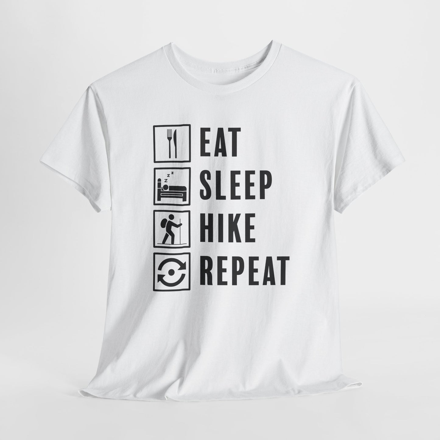 Hike Repeat T-Shirt For Trekking T Shirt For Walking TShirt