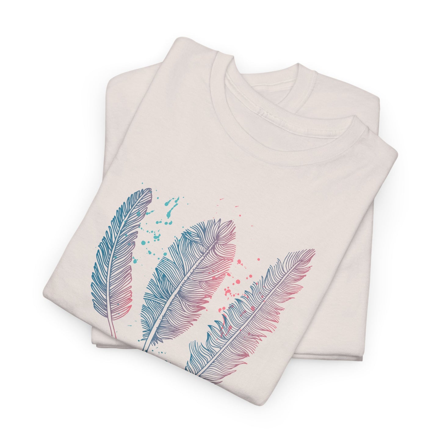 Angel T-Shirt For Sentimental TShirt For Thoughtful Shirt For Spiritual T-Shirt For Woman Shirt With Feathers Tee