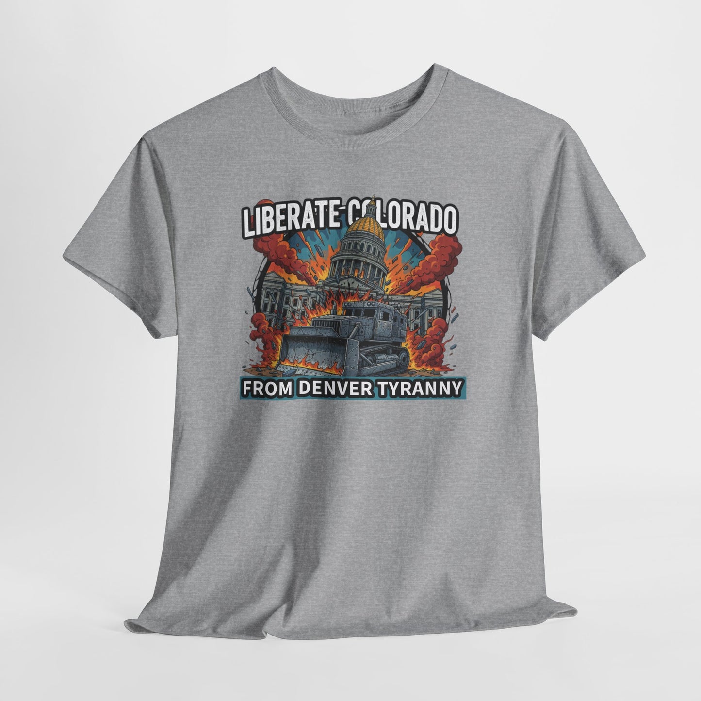 Killdozer Liberate Colorado T-Shirt