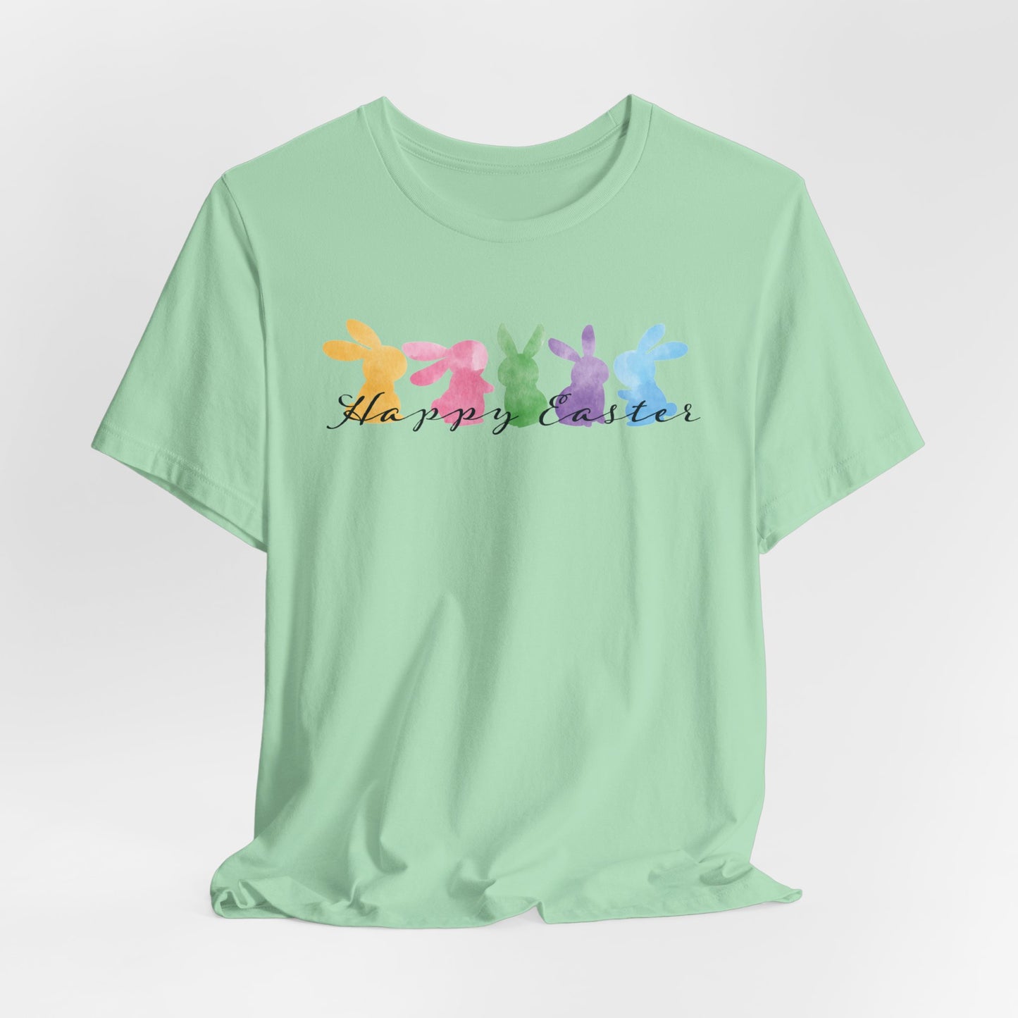 Pastel Bunnies T-Shirt For Happy Easter T Shirt For Colorful Bunny TShirt