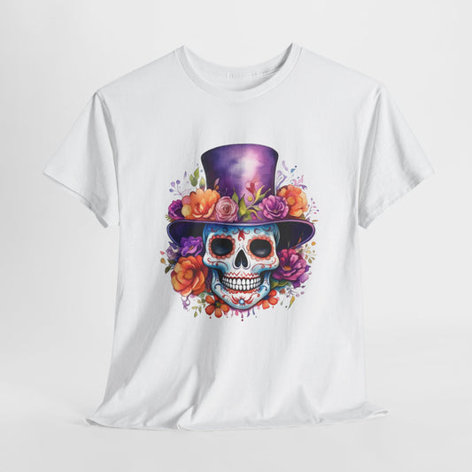 Sugar Skull T-Shirt For All Saints Day T Shirt For Day Of The Dead TShirt