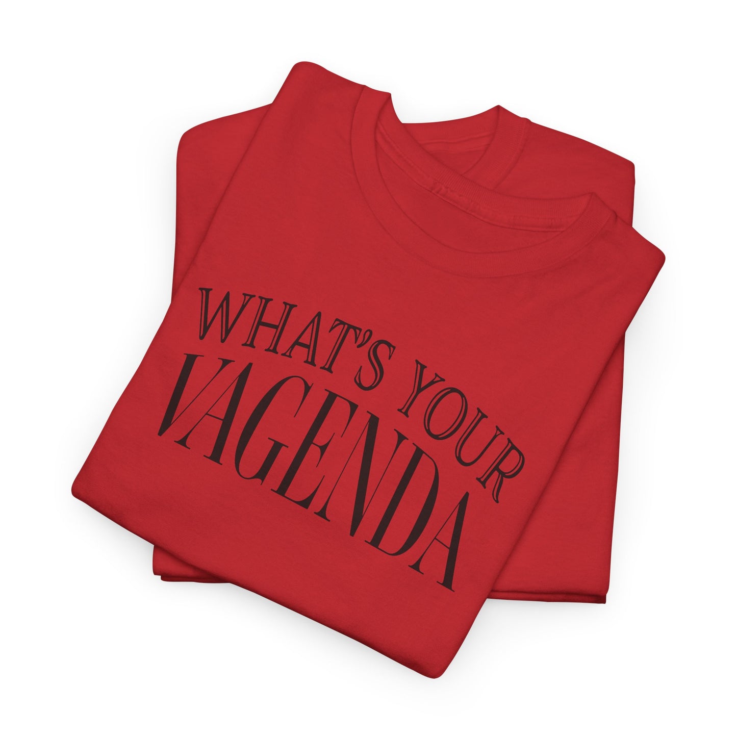 Funny Agenda T-Shirt For What's Your Vagenda TShirt  With Walterism T Shirt For Fringe Shirt For Sarcastic Scheme T-Shirt