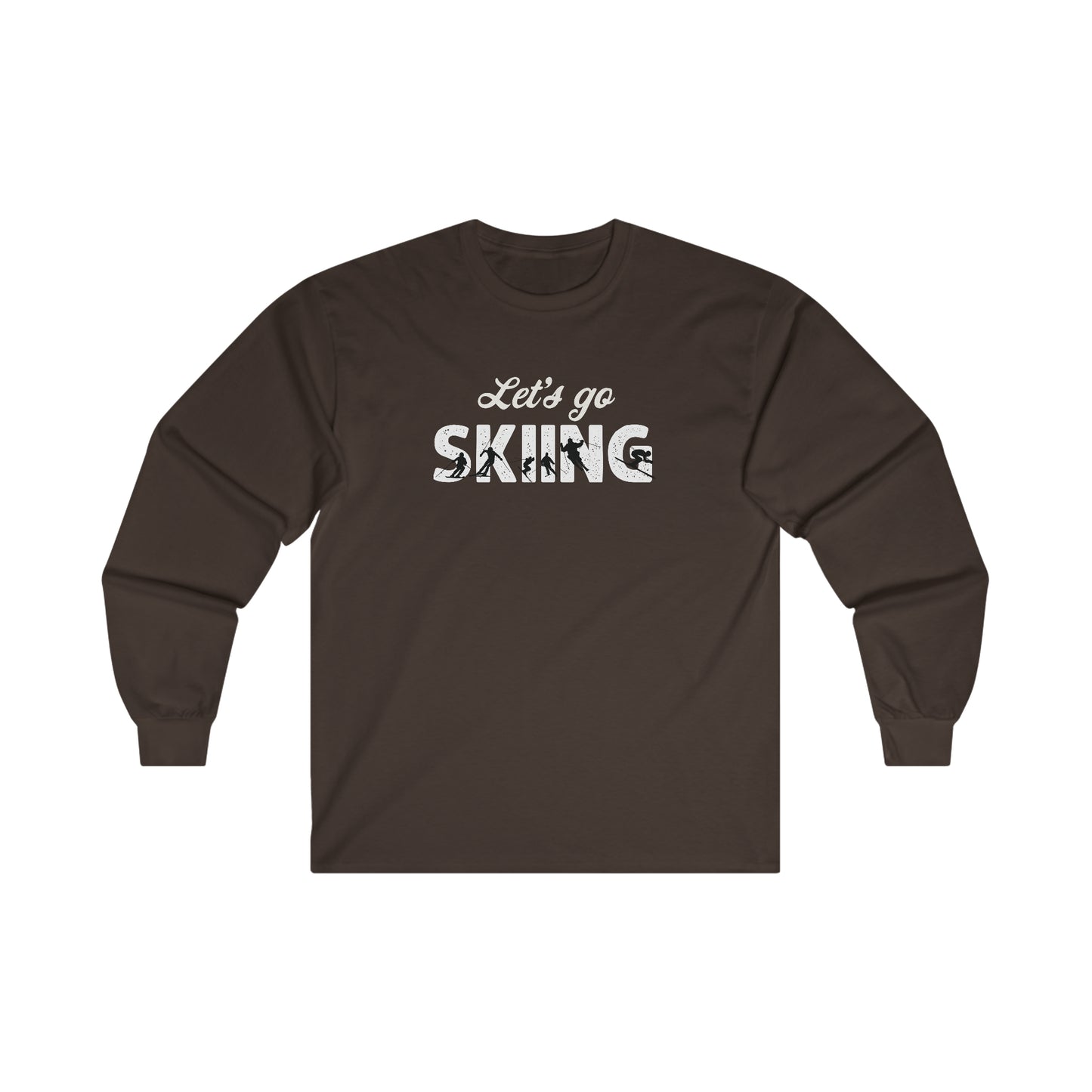 Ski T-Shirt For Skiing TShirt For Down Hill Ski Shirt For Mogul Skier T Shirt For Back Country Skiing