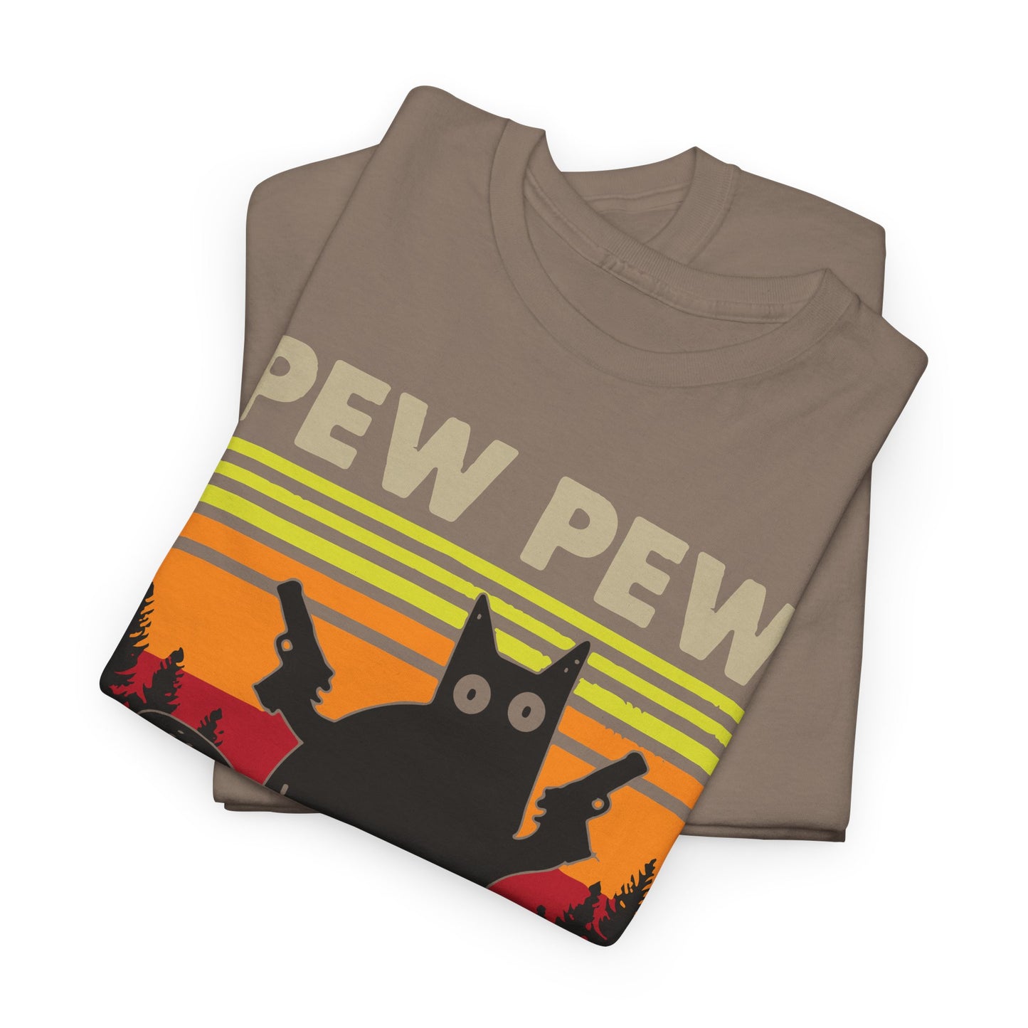 Pew Pew Madafakas T-Shirt For Funny Cat T Shirt For Sarcastic Humor TShirt