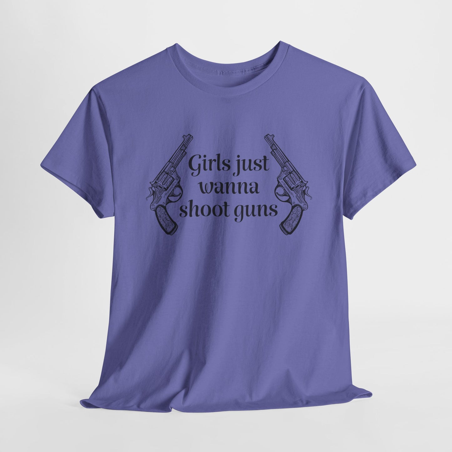 Girls Wanna Shoot Guns T-Shirt For Second Amendment T Shirt For Gunslinger TShirt