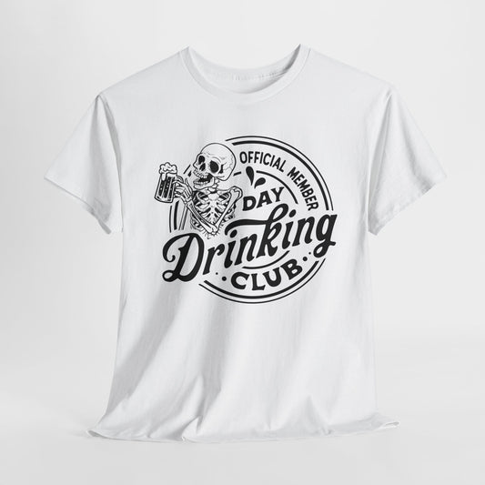 Funny Beer T-Shirt For Day Drinking T Shirt For Snarky Skeleton TShirt