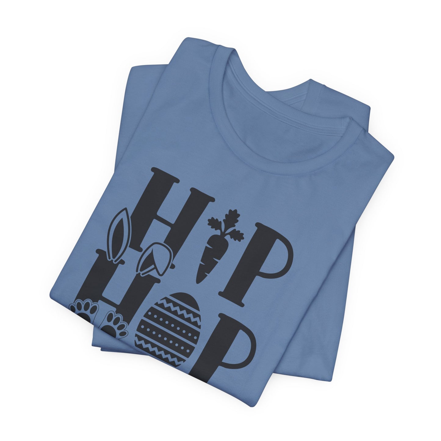 Hip Hop T-Shirt For Funny Easter T Shirt For Cute Bunny T Shirt