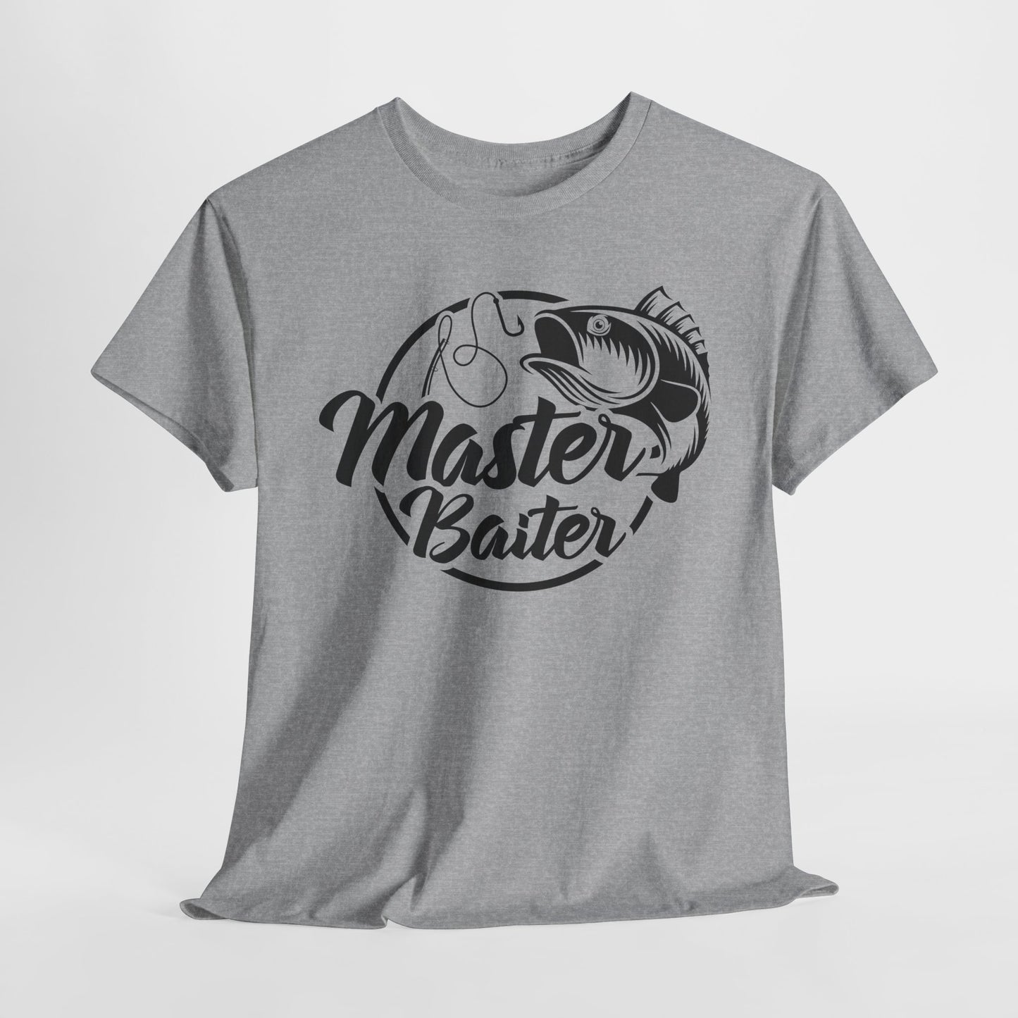 Funny Fishing T-Shirt For Master Baiter T Shirt For Bass TShirt For Fisherman Gift