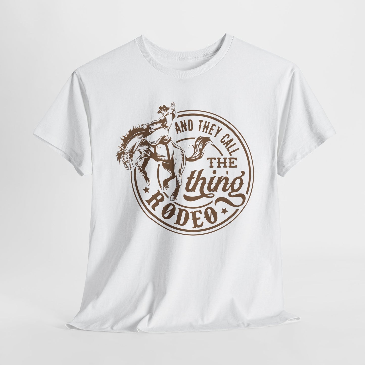 Rodeo T-Shirt For Western T Shirt For Bronc Rider TShirt For Cowboy Tee