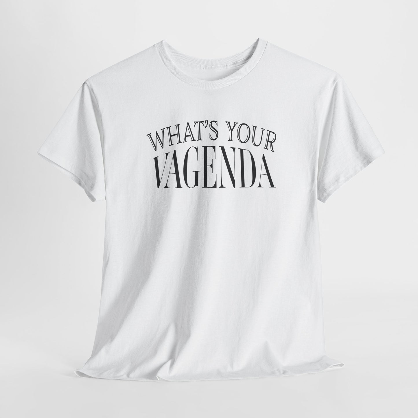 Funny Agenda T-Shirt For What's Your Vagenda TShirt  With Walterism T Shirt For Fringe Shirt For Sarcastic Scheme T-Shirt