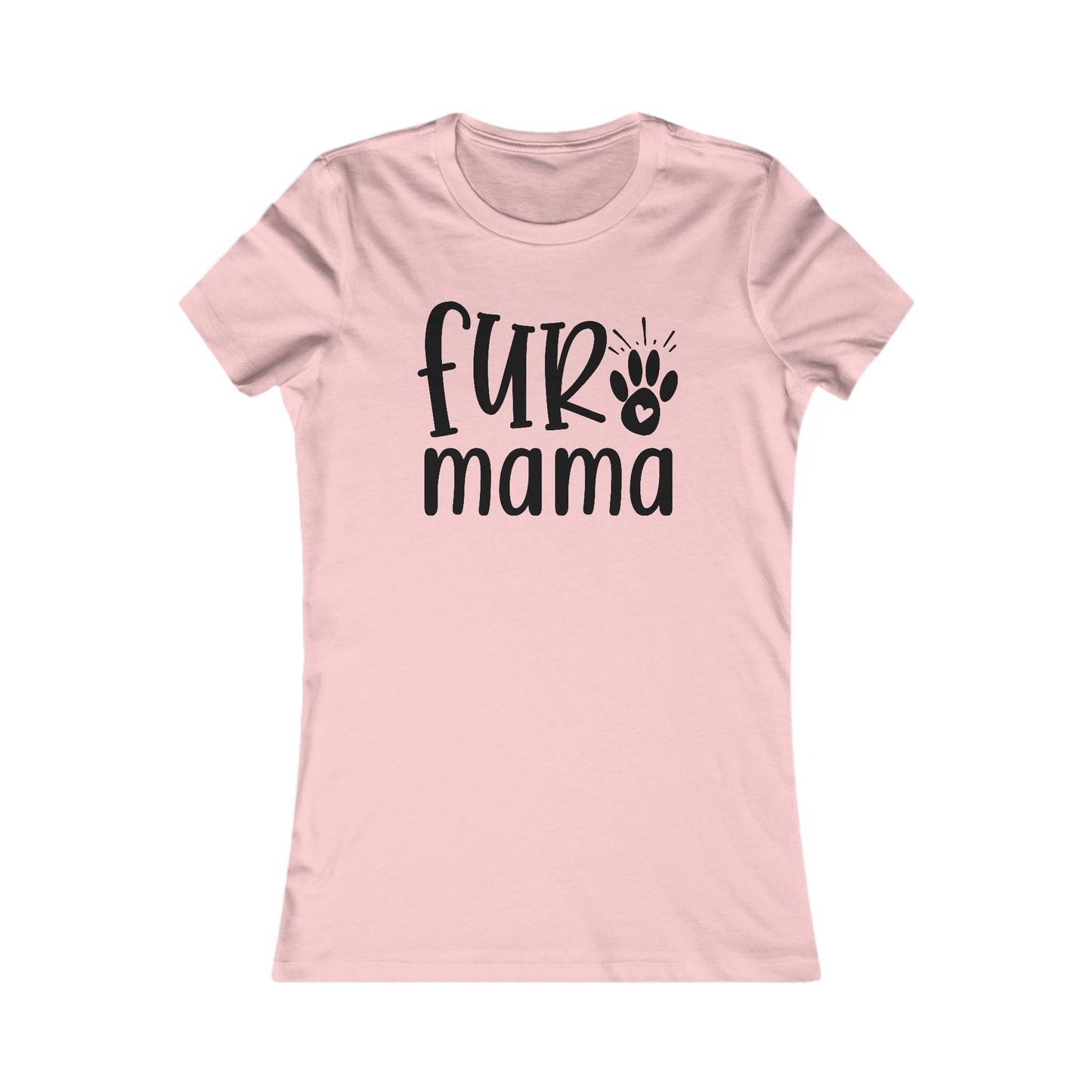 Fur Mama T-Shirt For Mother's Day Gift For Animal Lover TShirt Cute Pet Mom T Shirt