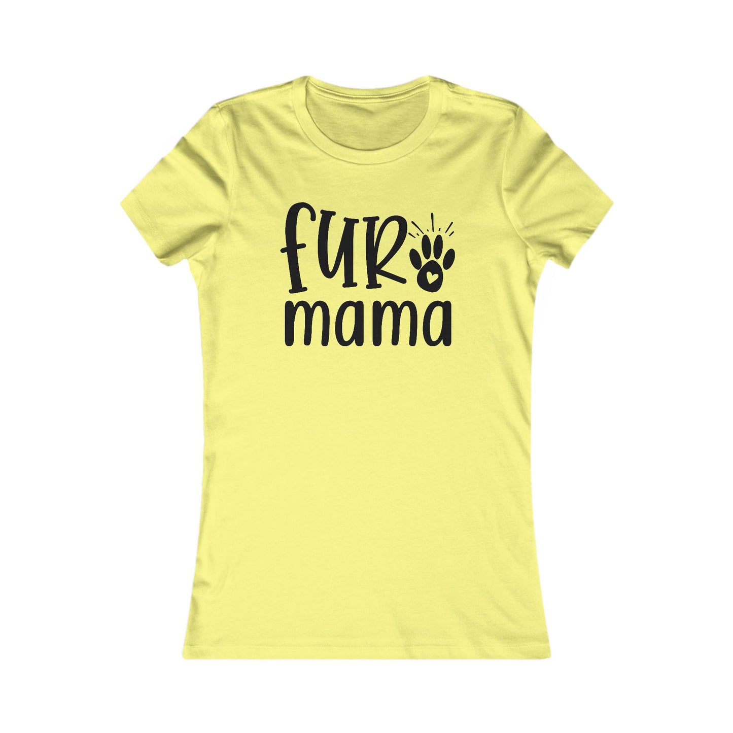 Fur Mama T-Shirt For Mother's Day Gift For Animal Lover TShirt Cute Pet Mom T Shirt