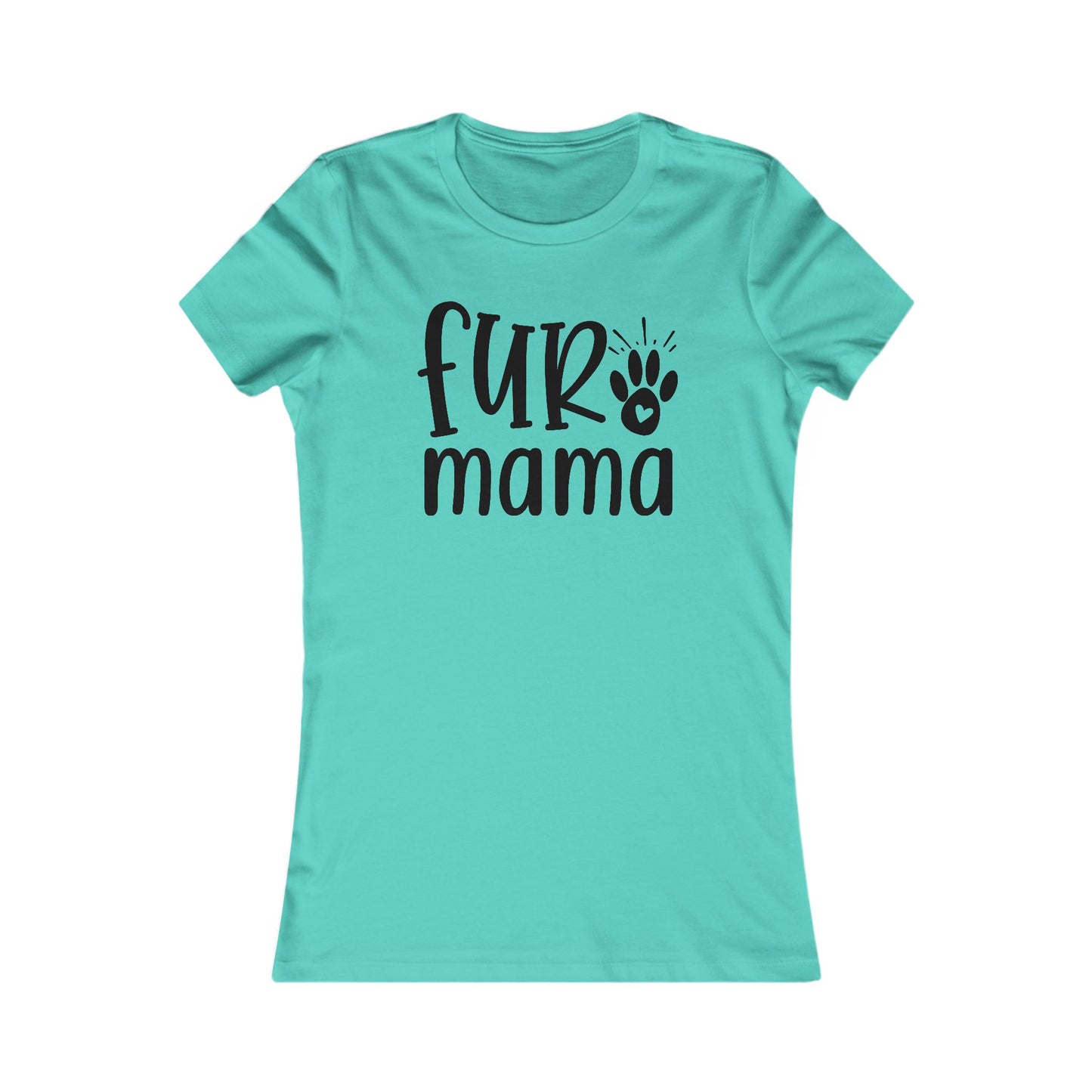 Fur Mama T-Shirt For Mother's Day Gift For Animal Lover TShirt Cute Pet Mom T Shirt