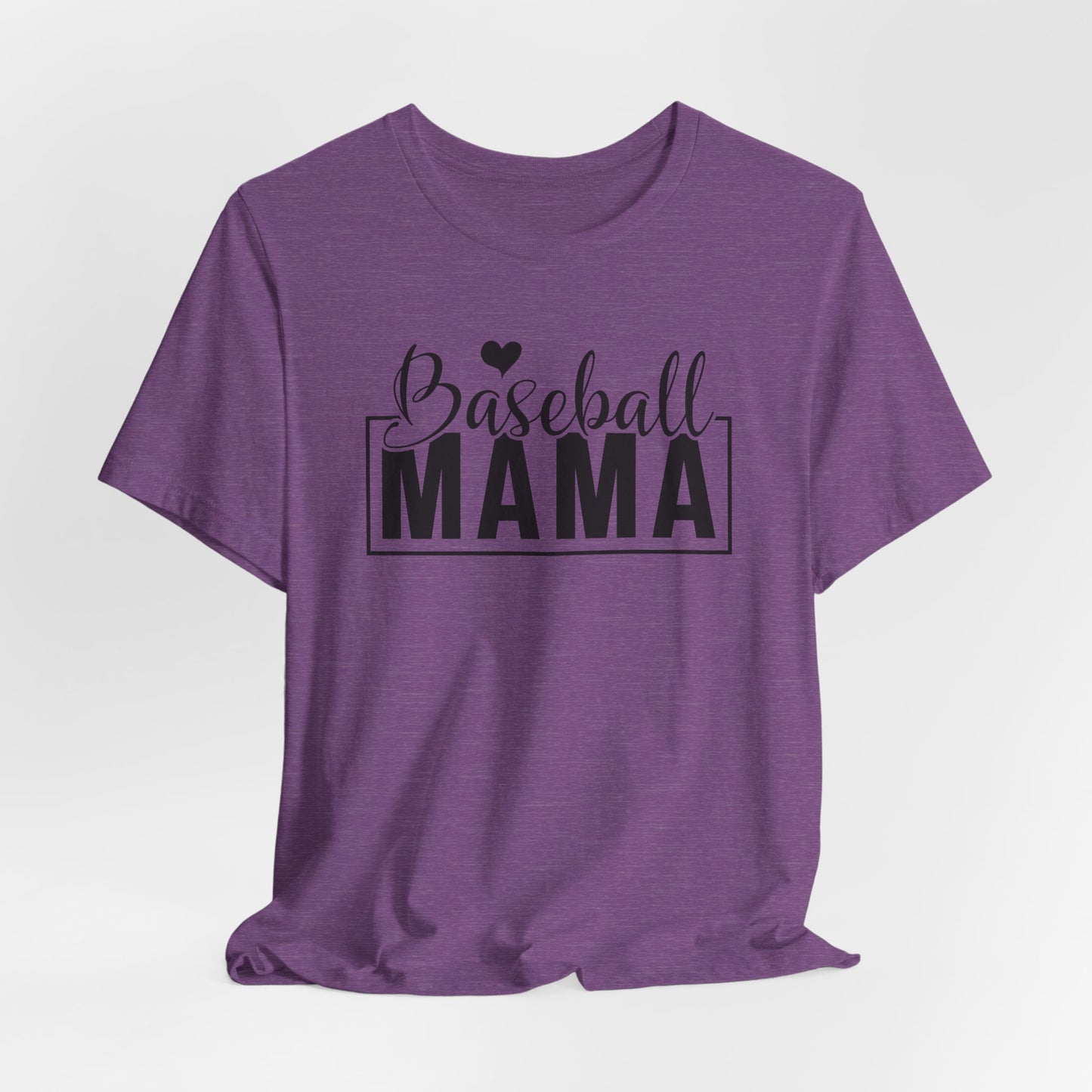 Baseball Mama T-Shirt For Sports Fan T Shirt For Proud Parent TShirt