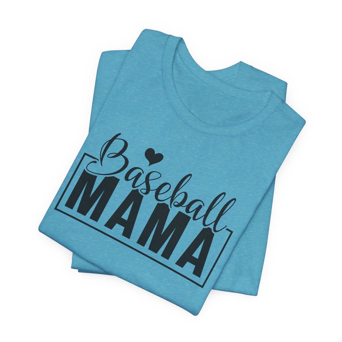 Baseball Mama T-Shirt For Sports Fan T Shirt For Proud Parent TShirt