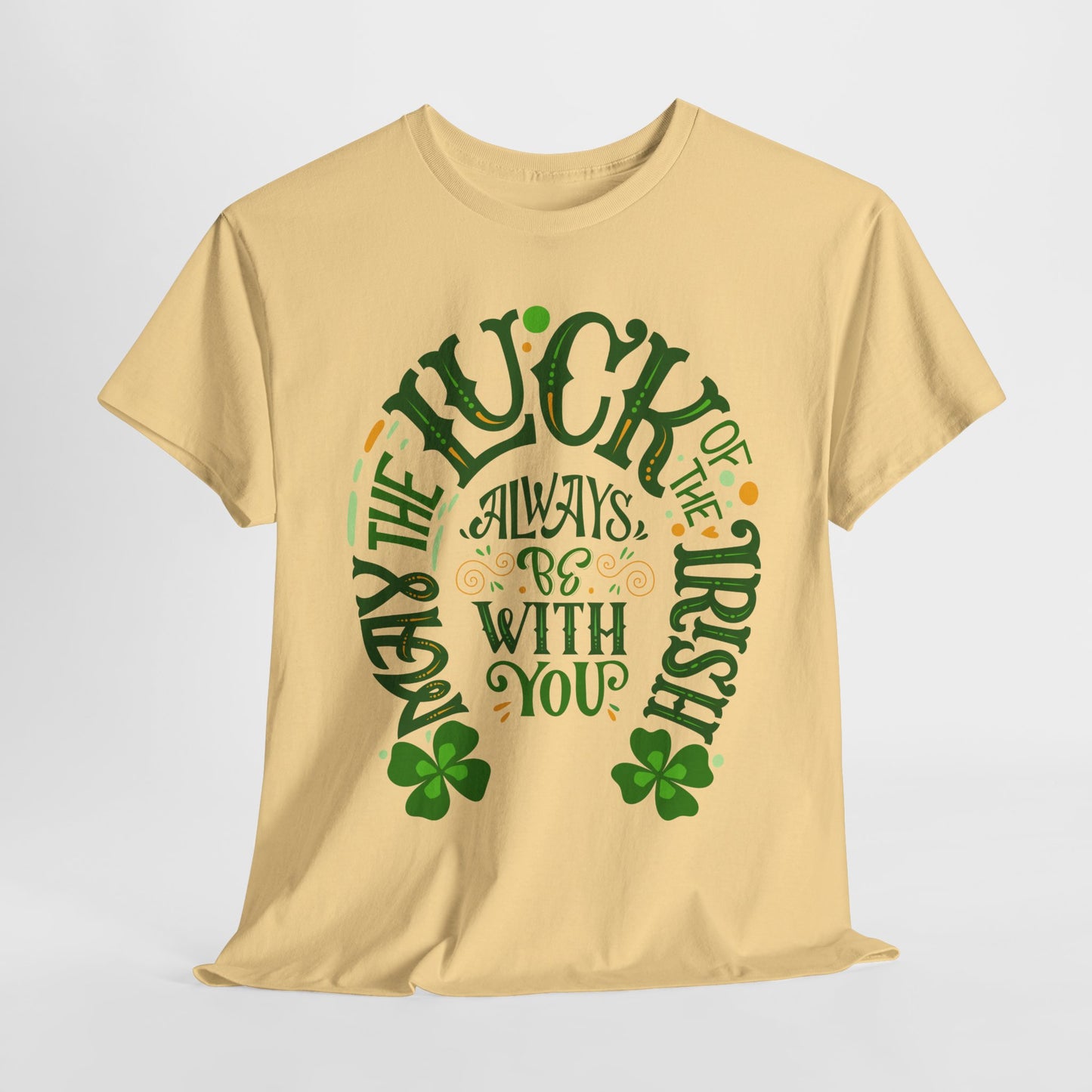 Luck Of The Irish T-Shirt For Horseshoe TShirt For Saint Paddy's Day T Shirt