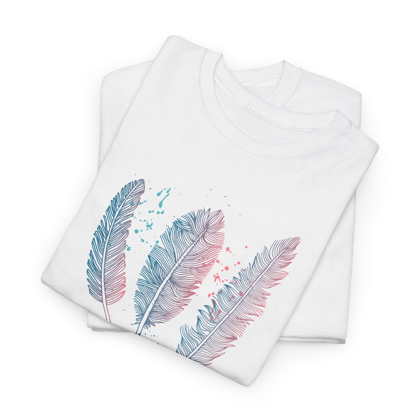 Angel T-Shirt For Sentimental TShirt For Thoughtful Shirt For Spiritual T-Shirt For Woman Shirt With Feathers Tee