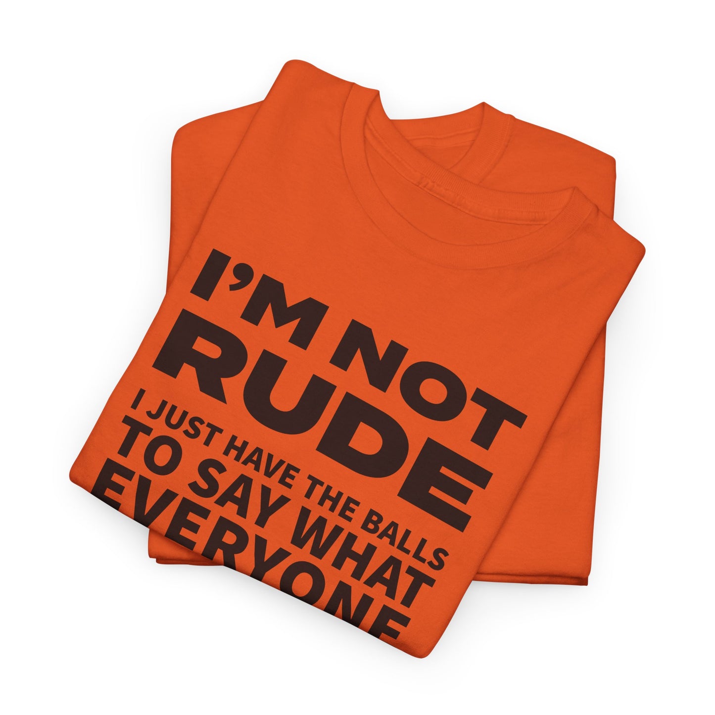 Not Rude T-Shirt For Ballsy TShirt For Speak Up T Shirt For Not Afraid T-Shirt For Conservative Shirt