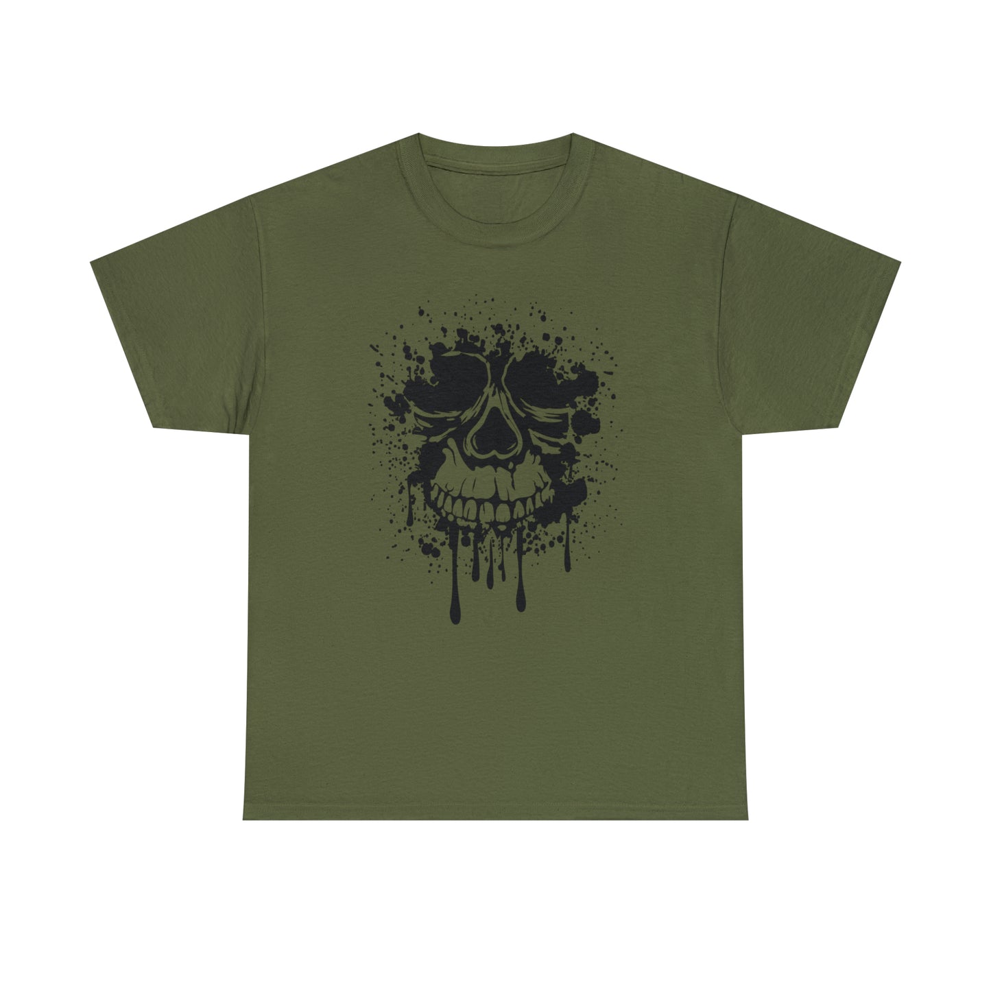 Skull Tattoo T-Shirt For Scary Costume T Shirt For Halloween TShirt For Graphic Tee