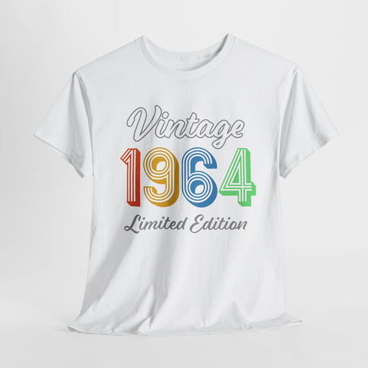 Vintage 1964 T-Shirt For Limited Edition TShirt For Class Reunion T Shirt For Birthday Shirt For Birthday Gift For Graduation TShirt