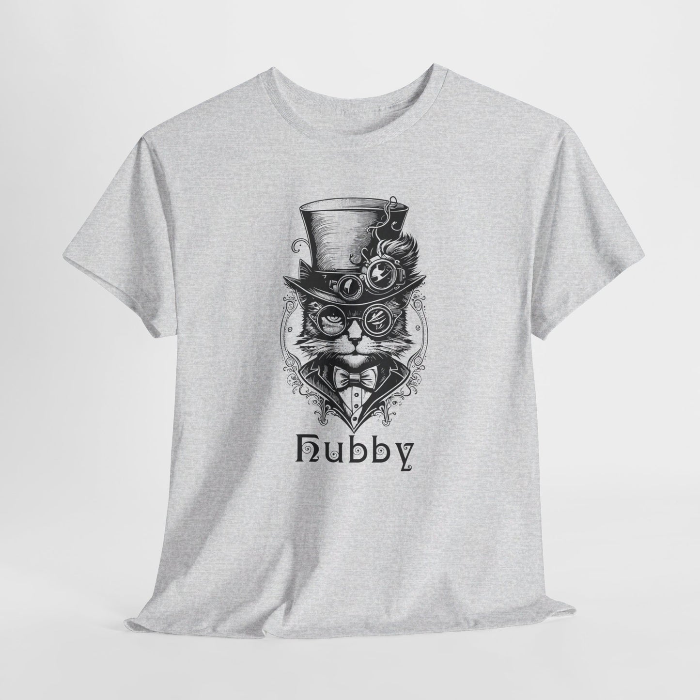 Hubby T-Shirt For Steampunk Wedding TShirt For Groom T Shirt For Couples Shirt For New Husband Shirt