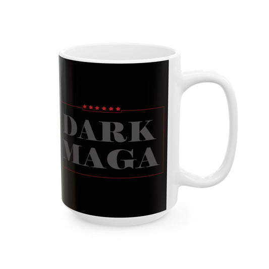 Dark MAGA Ceramic Coffee Mug For Hot tea And Cocoa Cup