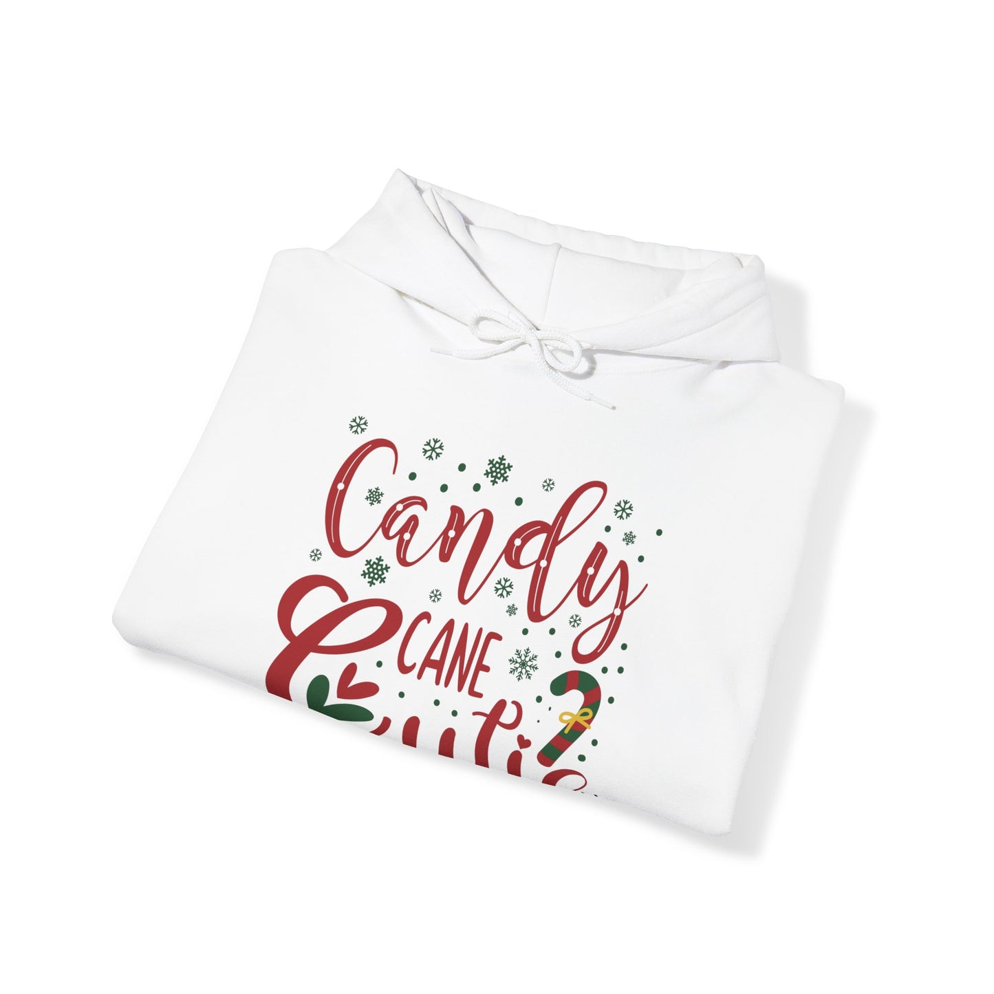 Christmasy Hooded Sweatshirt For Cute Christmas Hoodie For Candy Cane Lover Clothing