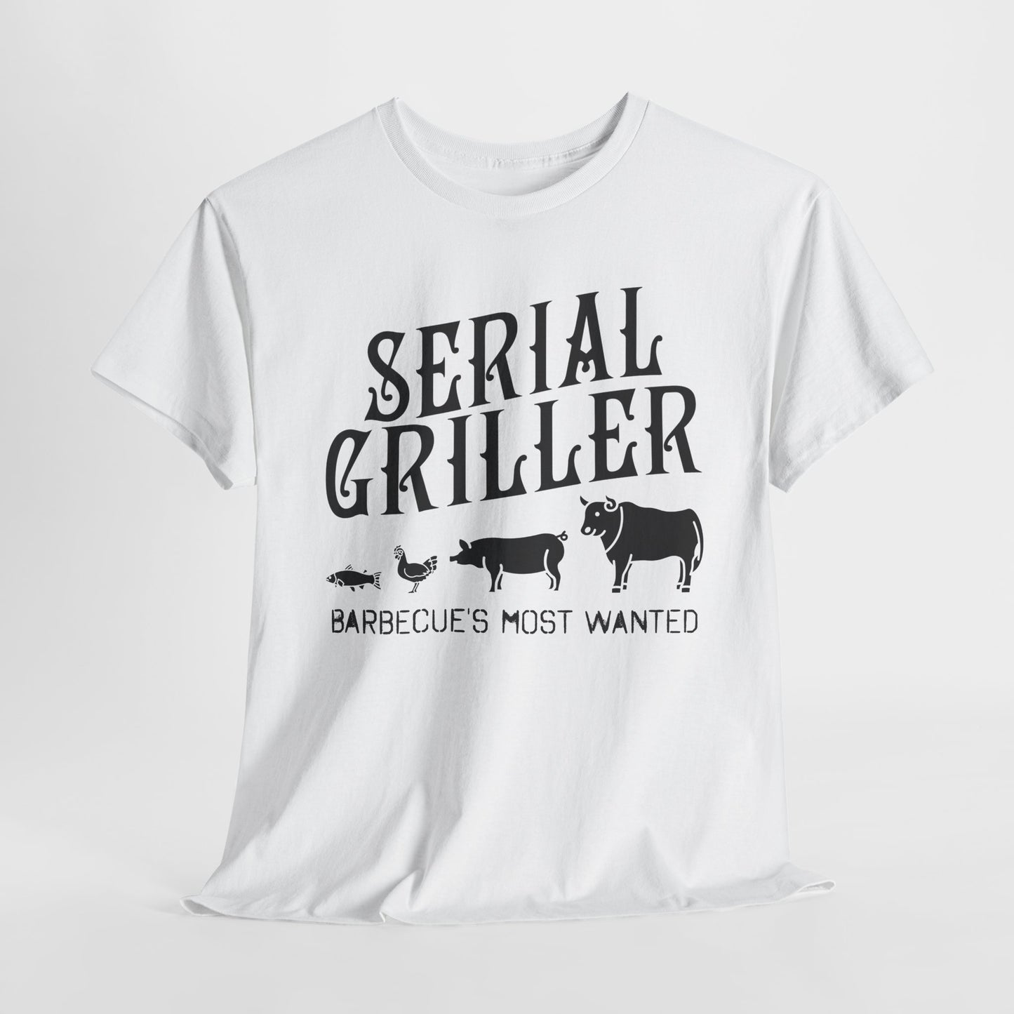 Serial Griller T-Shirt For Barbecue T Shirt For Grill Master TShirt