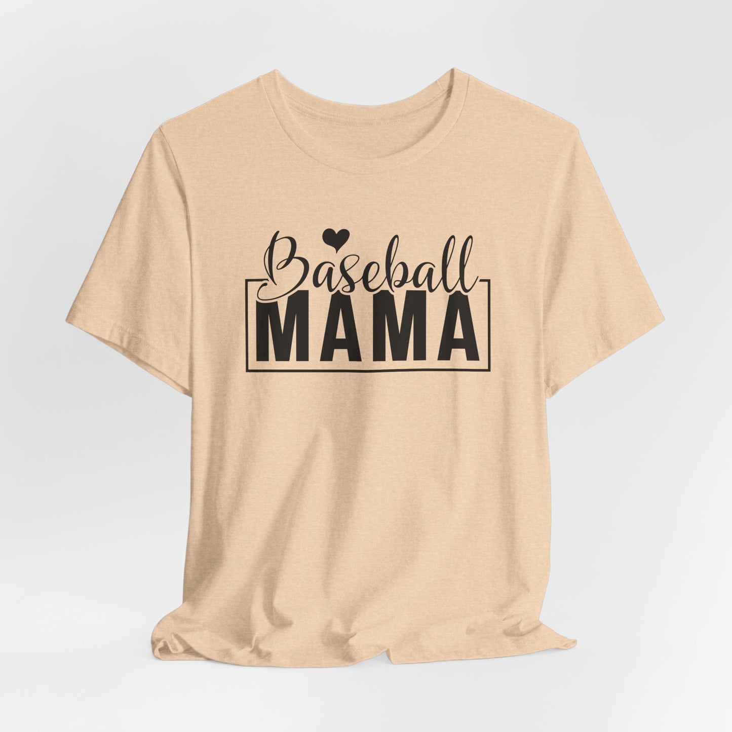 Baseball Mama T-Shirt For Sports Fan T Shirt For Proud Parent TShirt