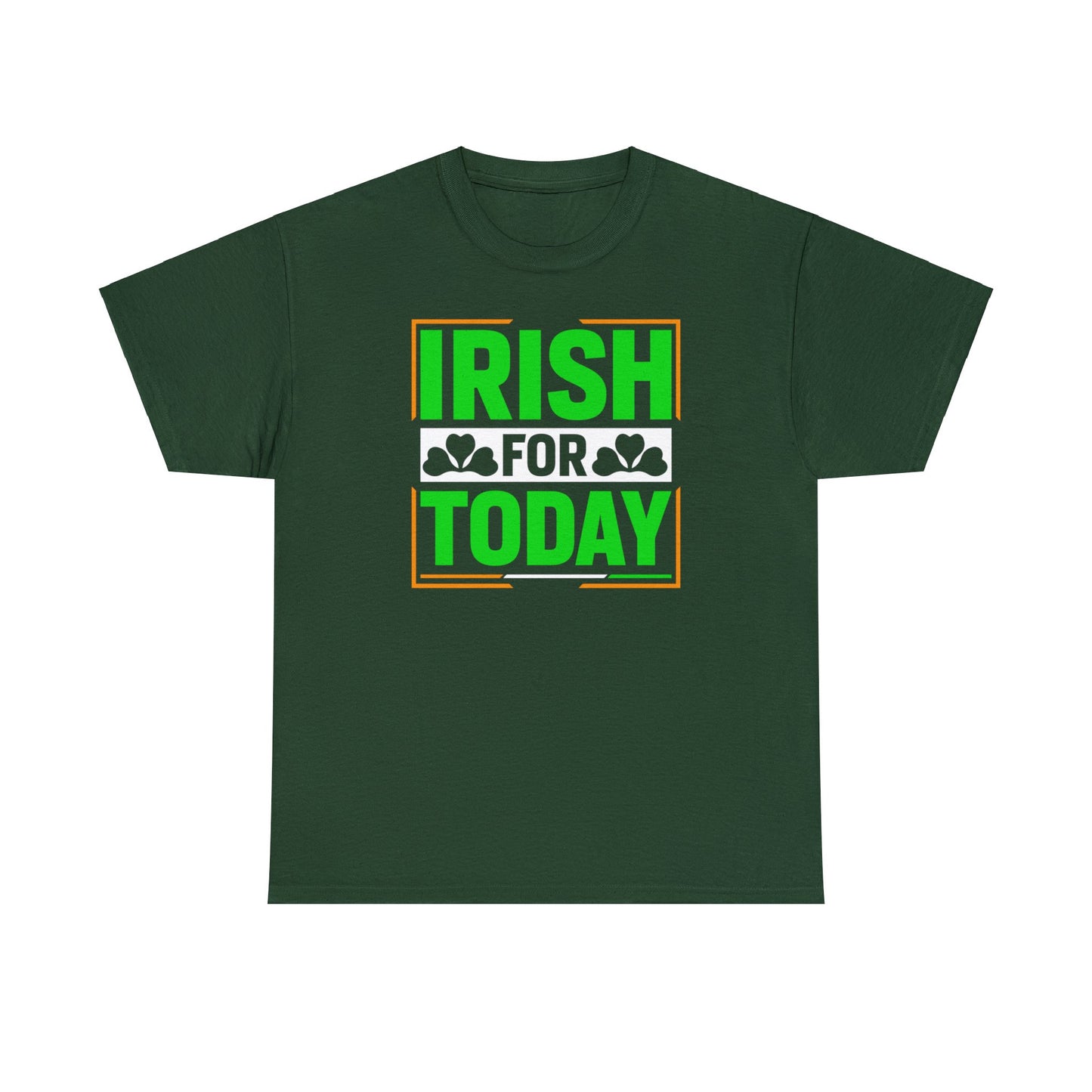 Irish For Today T-Shirt For St Patricks Day T Shirt For St Paddy's Day TShirt