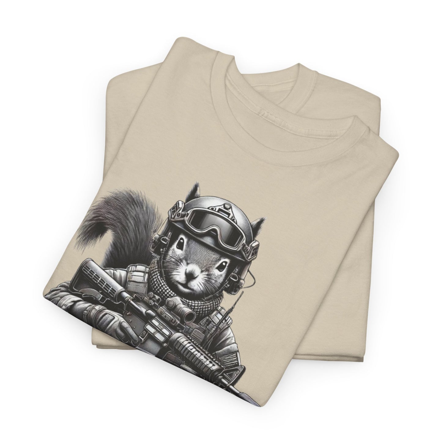 Funny Squirrel Guard Your Nuts T-Shirt Tactical 2A Graphic Tee