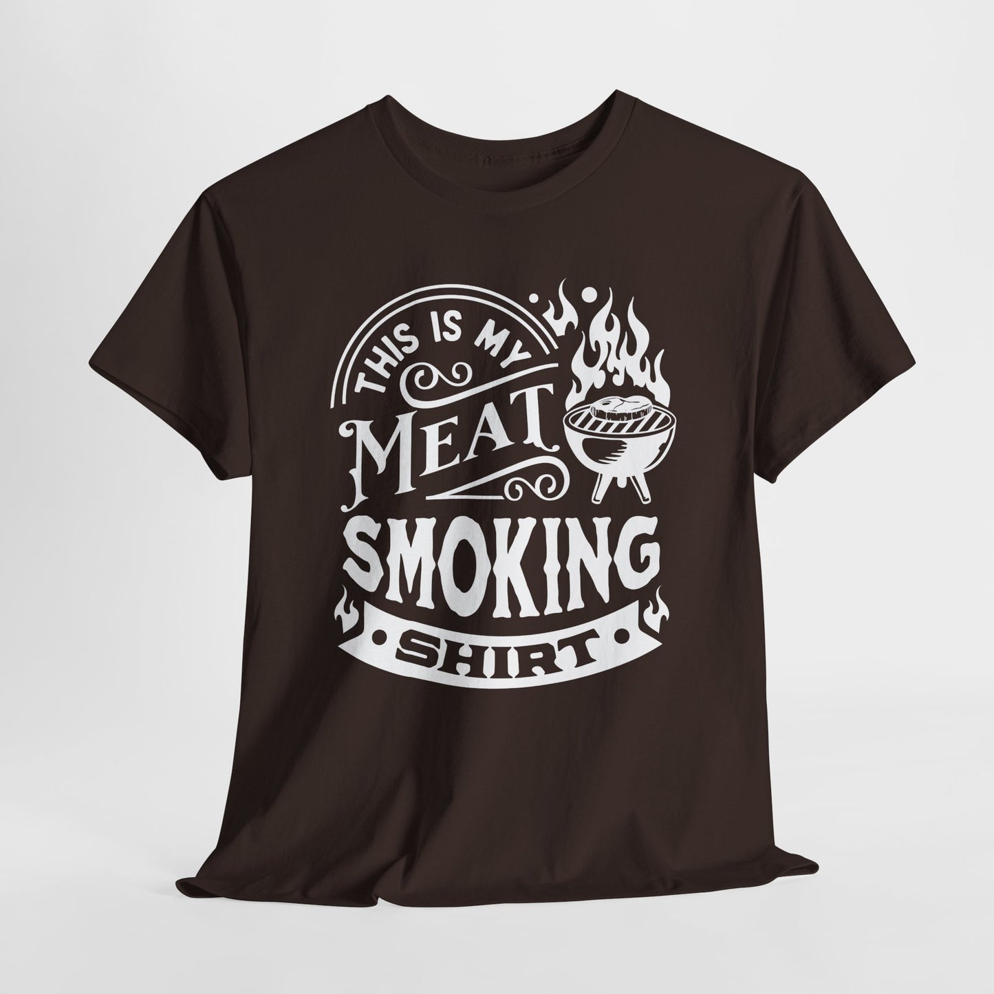 Meat Smoking T-Shirt For Grilling T Shirt For BBQ Foodie TShirt For Carnivore