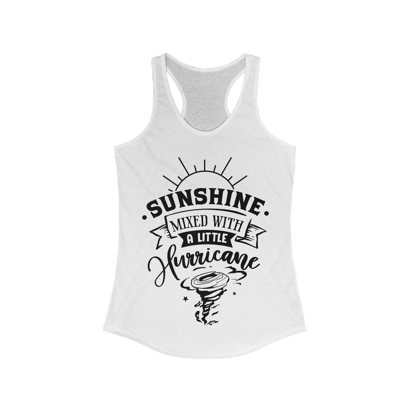 Sunshine Racerback Tank For Hurricane Tank For Trouble Tee