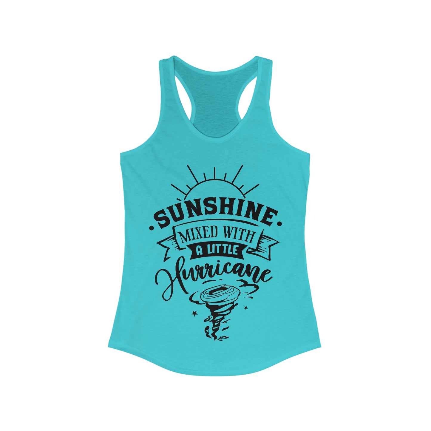 Sunshine Racerback Tank For Hurricane Tank For Trouble Tee