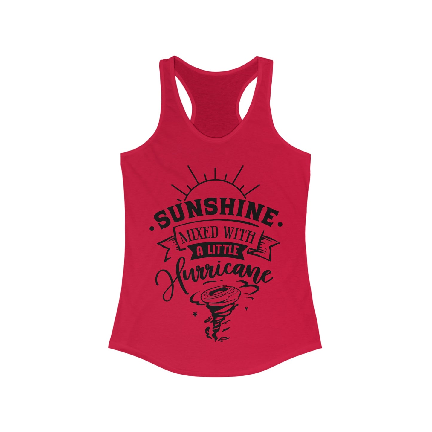 Sunshine Racerback Tank For Hurricane Tank For Trouble Tee