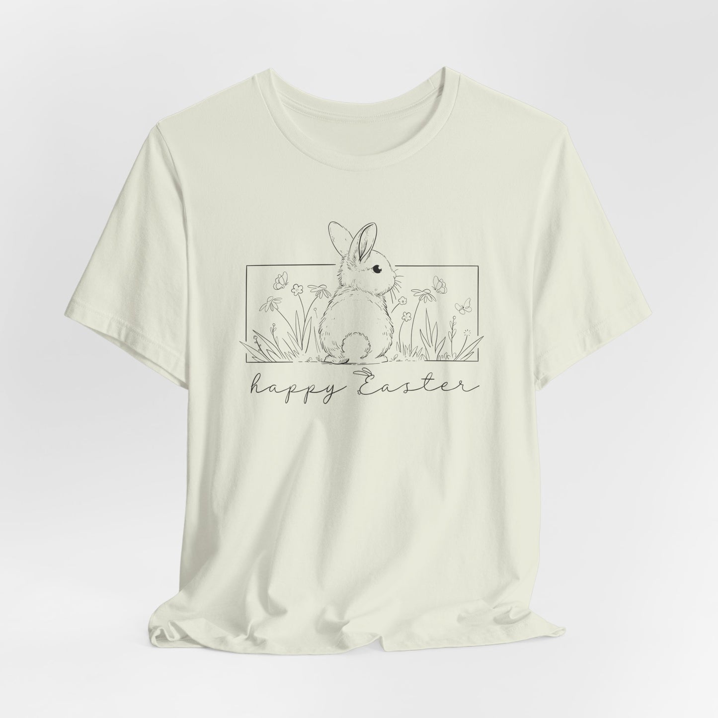 Happy Easter Bunny T-Shirt - Cute Spring Graphic Tee