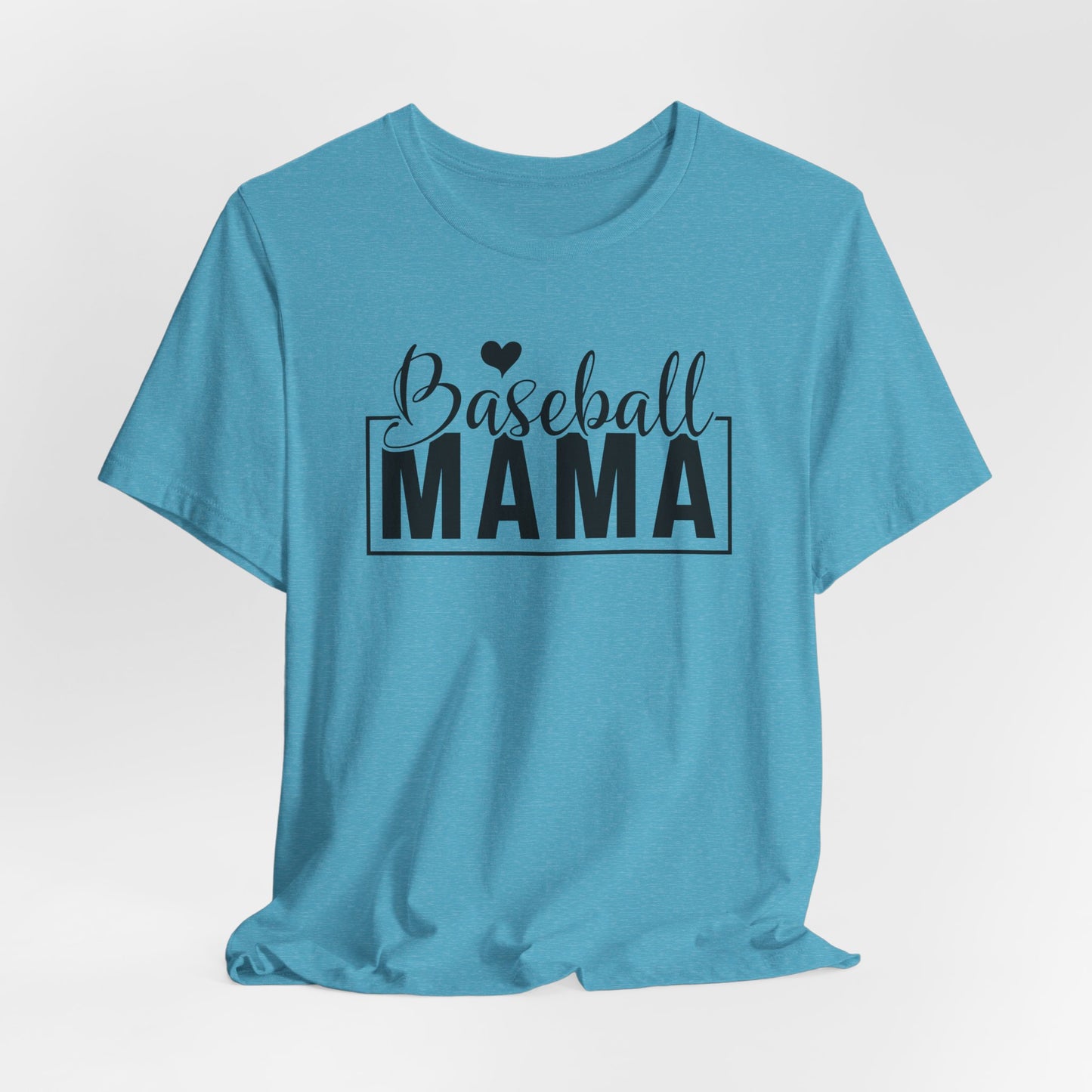 Baseball Mama T-Shirt For Sports Fan T Shirt For Proud Parent TShirt